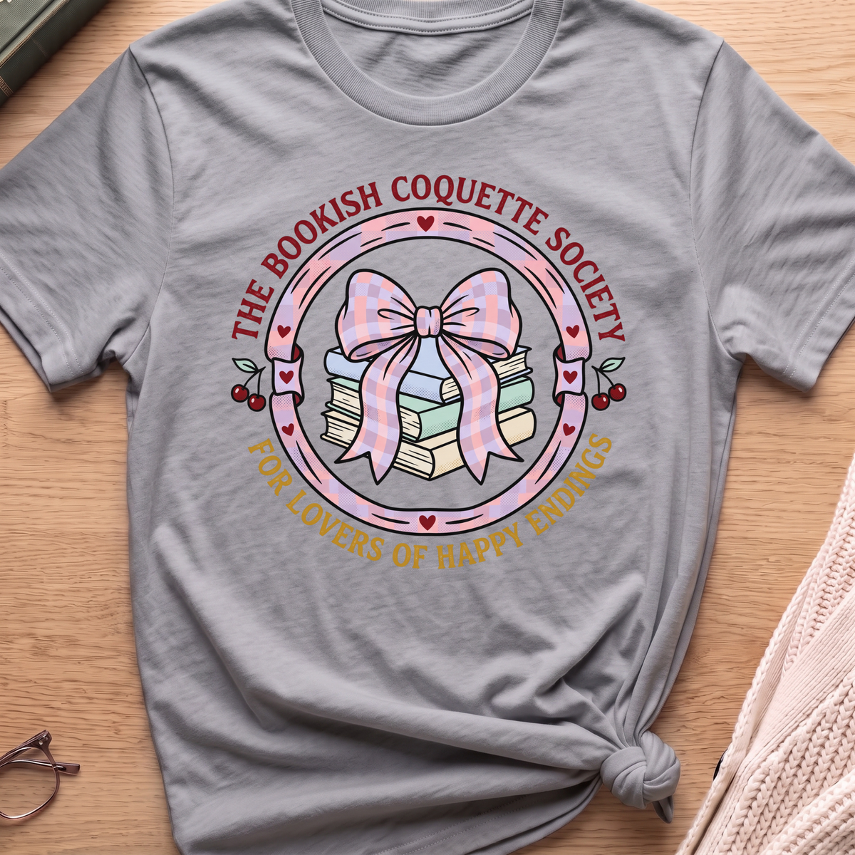 Bookish Coquette T-Shirt
