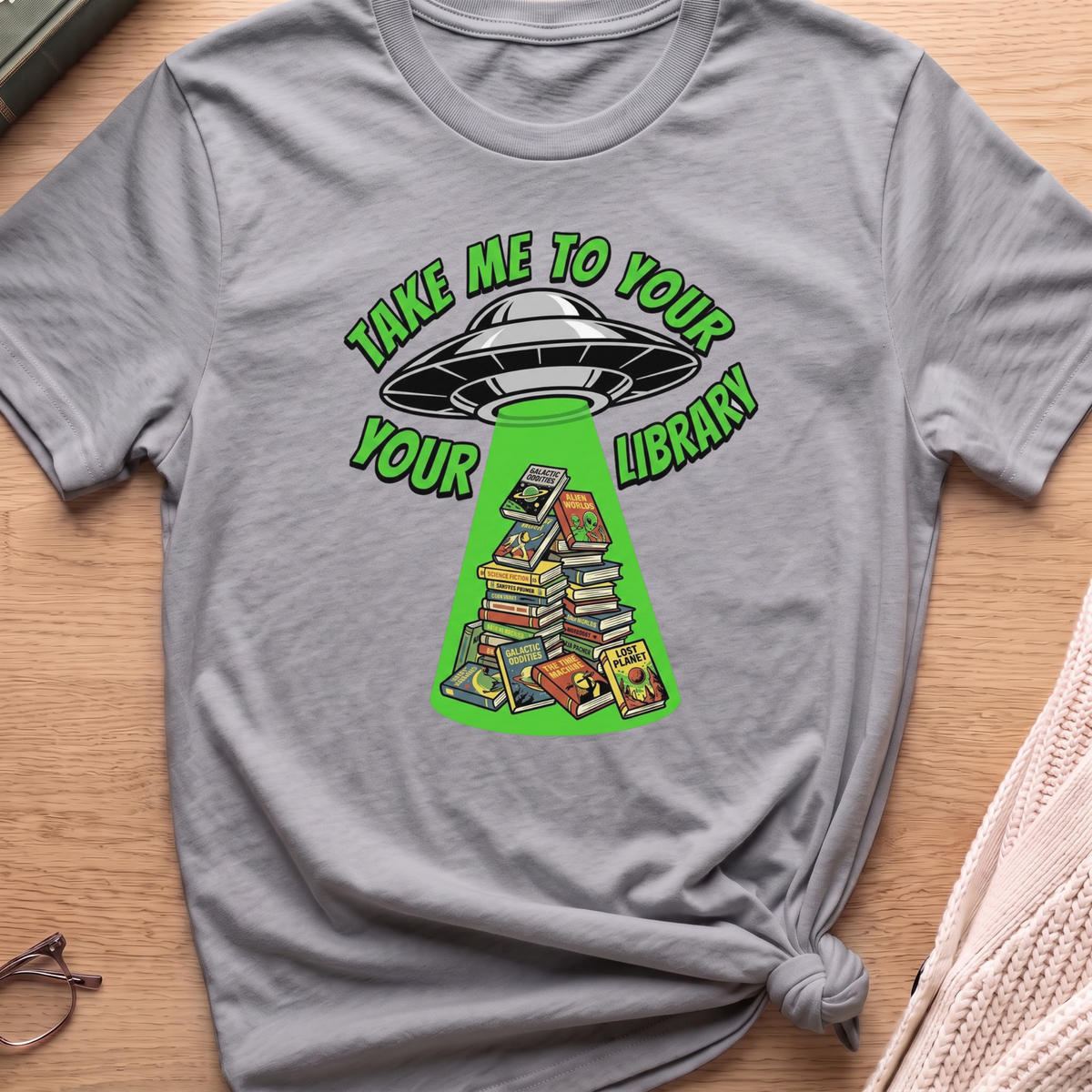 Take me to your Library T-Shirt