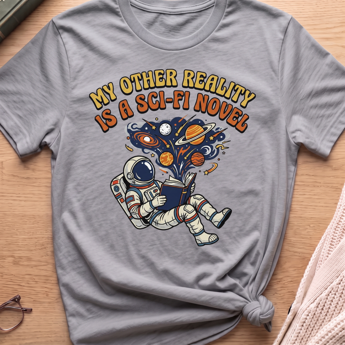 Sci-Fi Novel T-Shirt