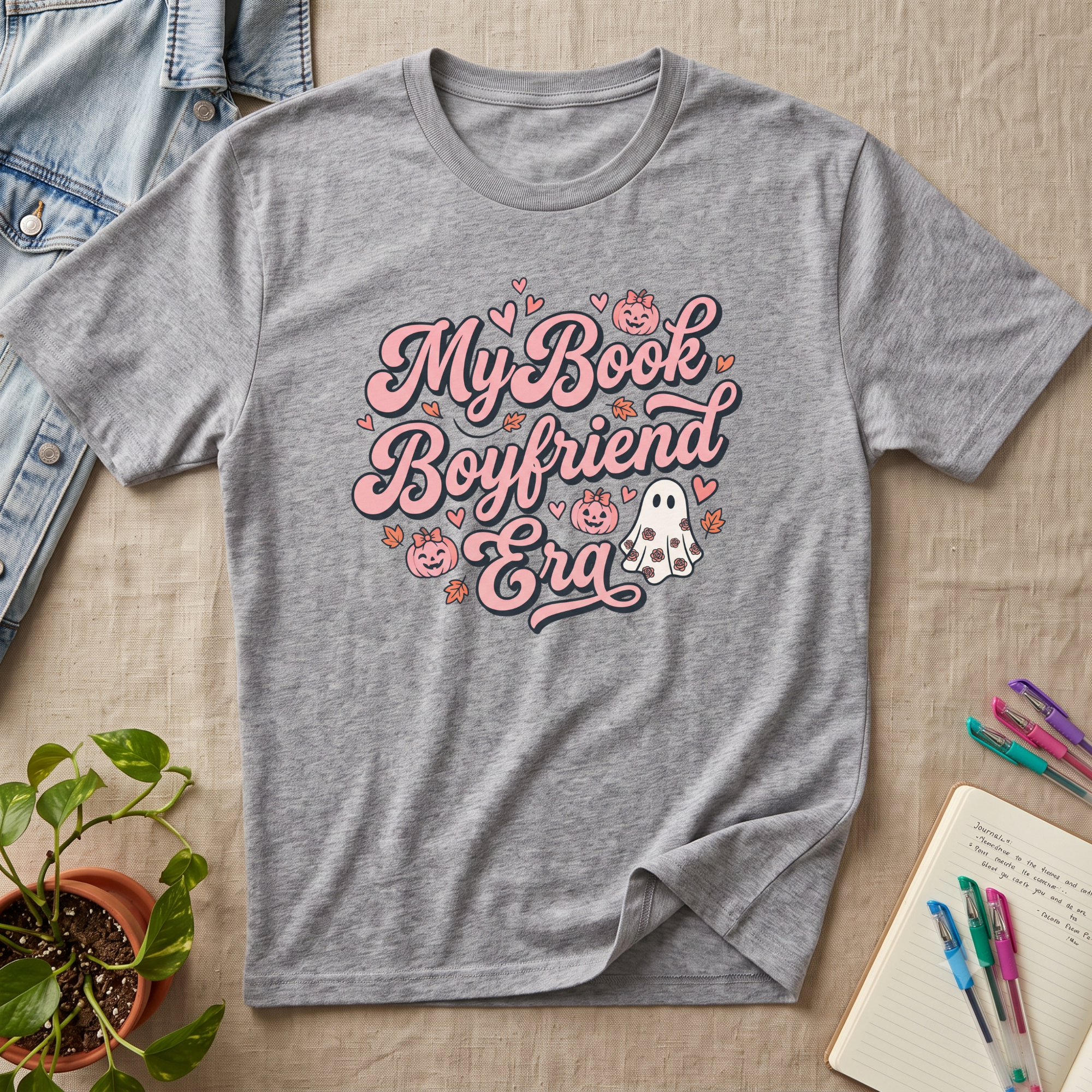 Book Boyfriend Era Halloween T-Shirt