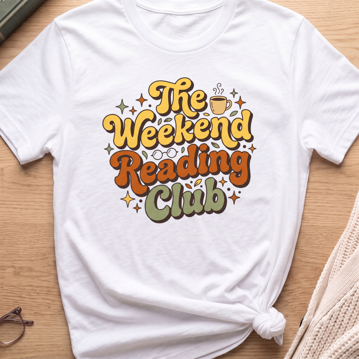 Coffee Weekend Reading T-Shirt