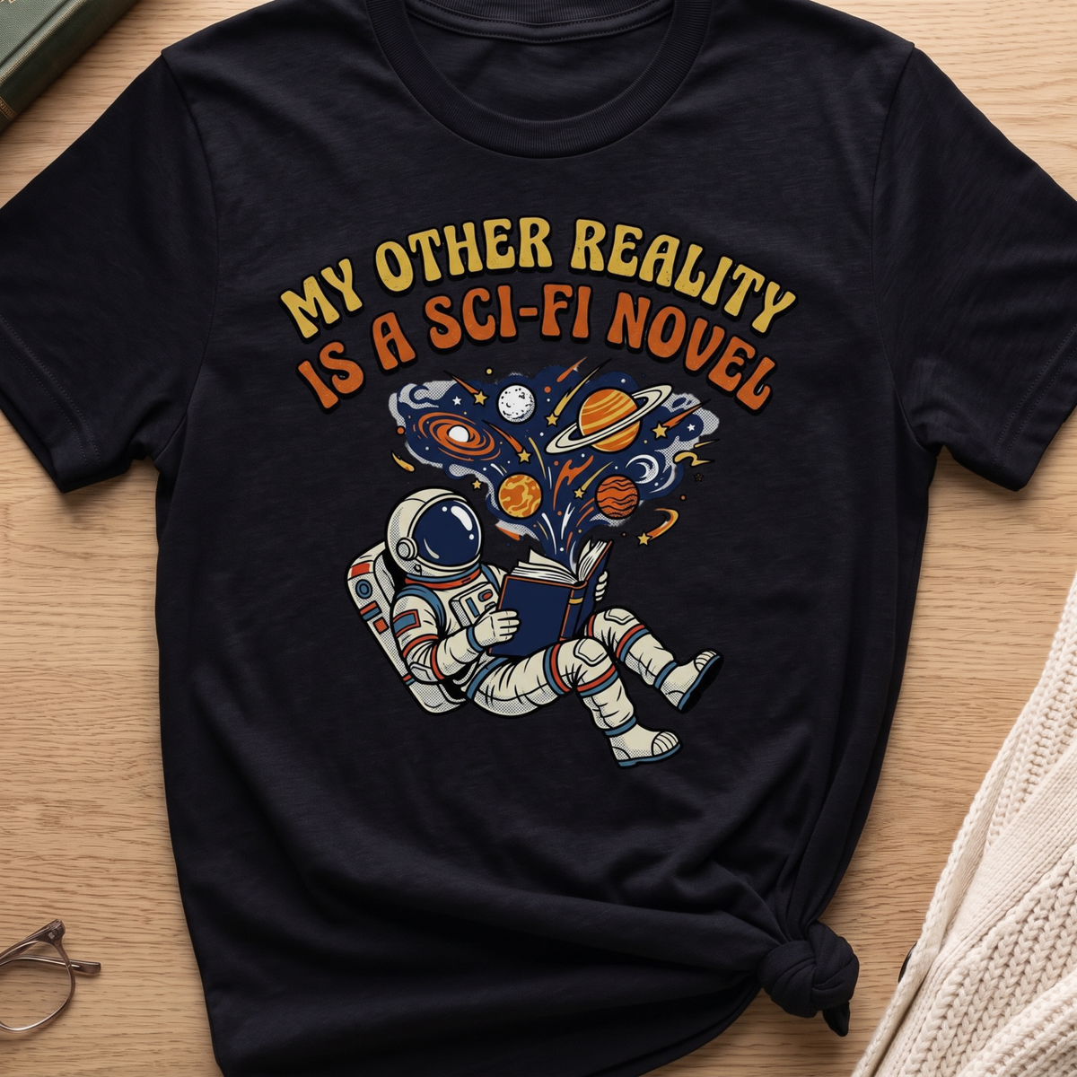 Sci-Fi Novel T-Shirt