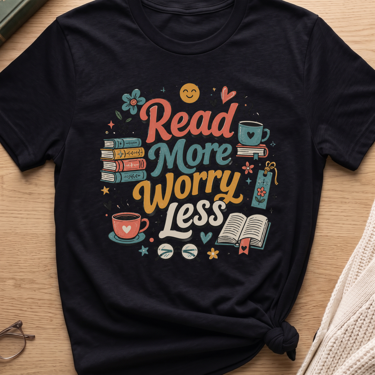 Read More Worry Less T-Shirt
