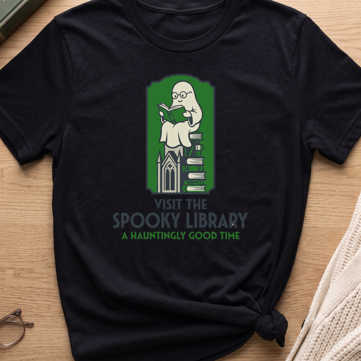 Spooky Library T-Shirt