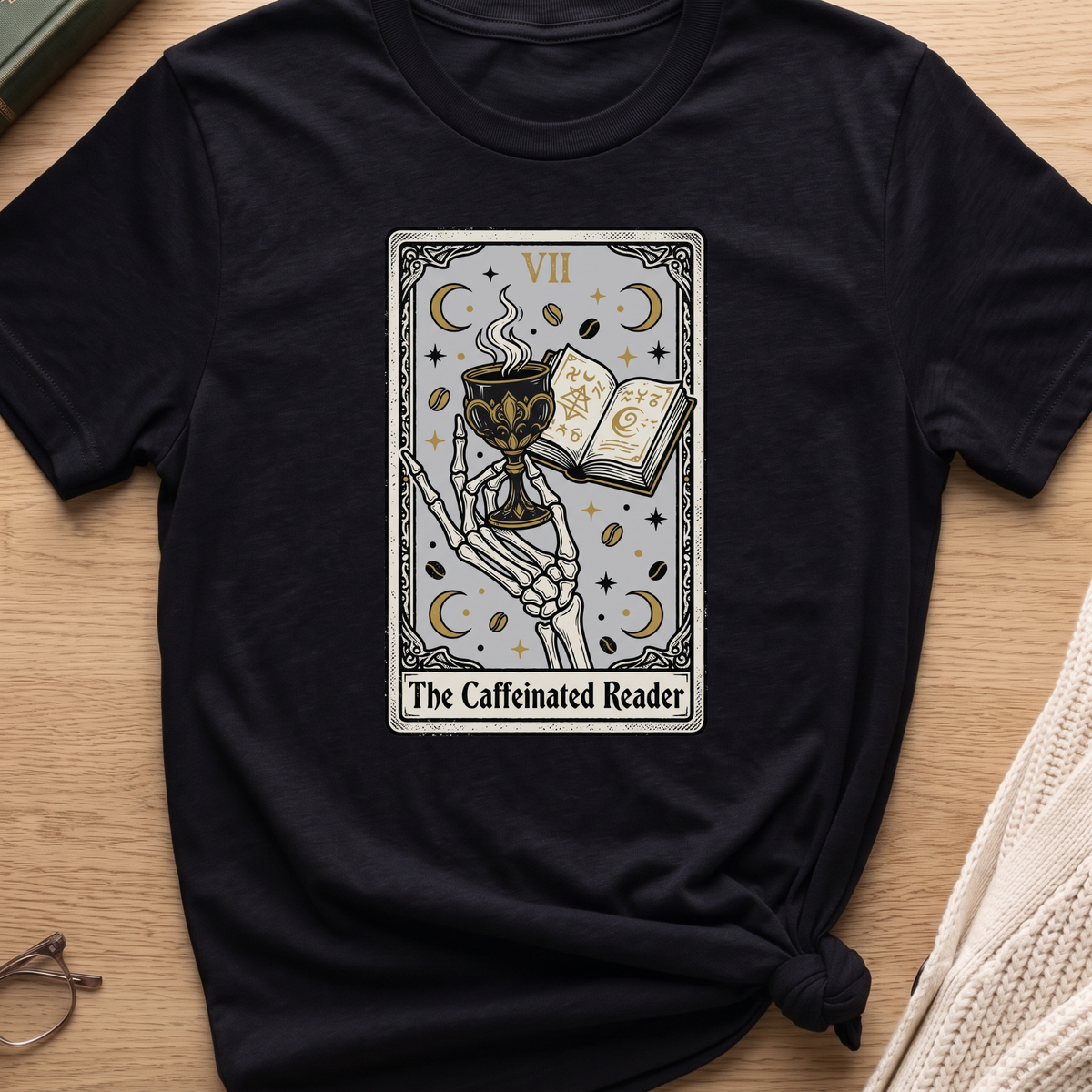 Caffeinated Reader T-Shirt