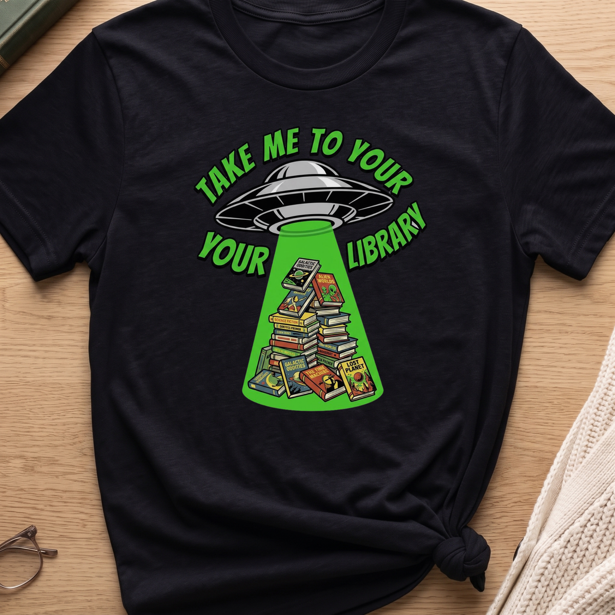 Take me to your Library T-Shirt