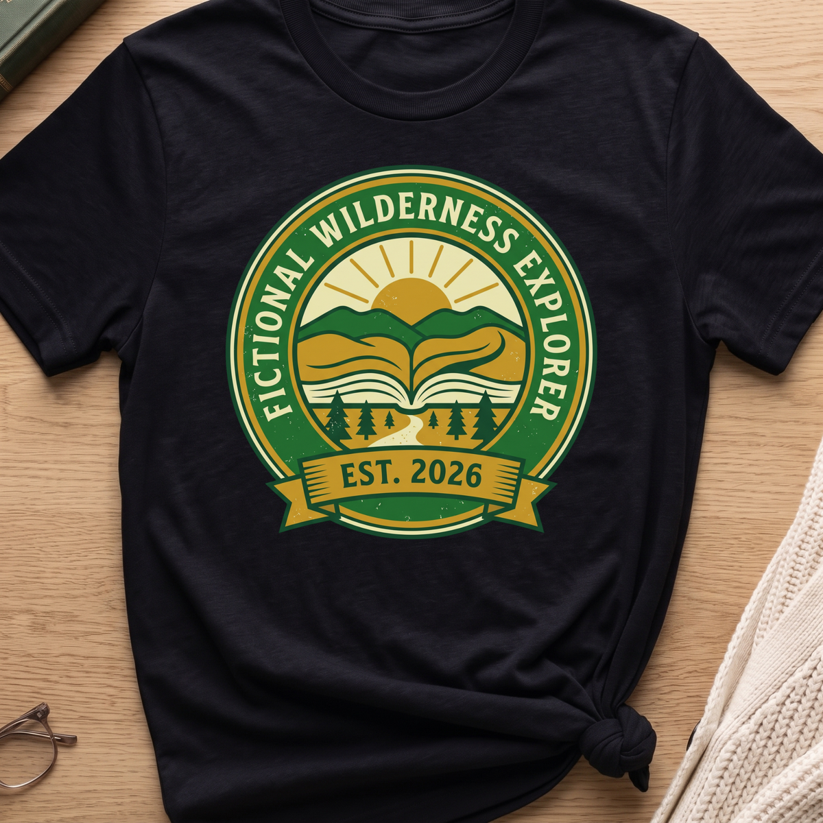 Fictional Wilderness Explorer T-Shirt