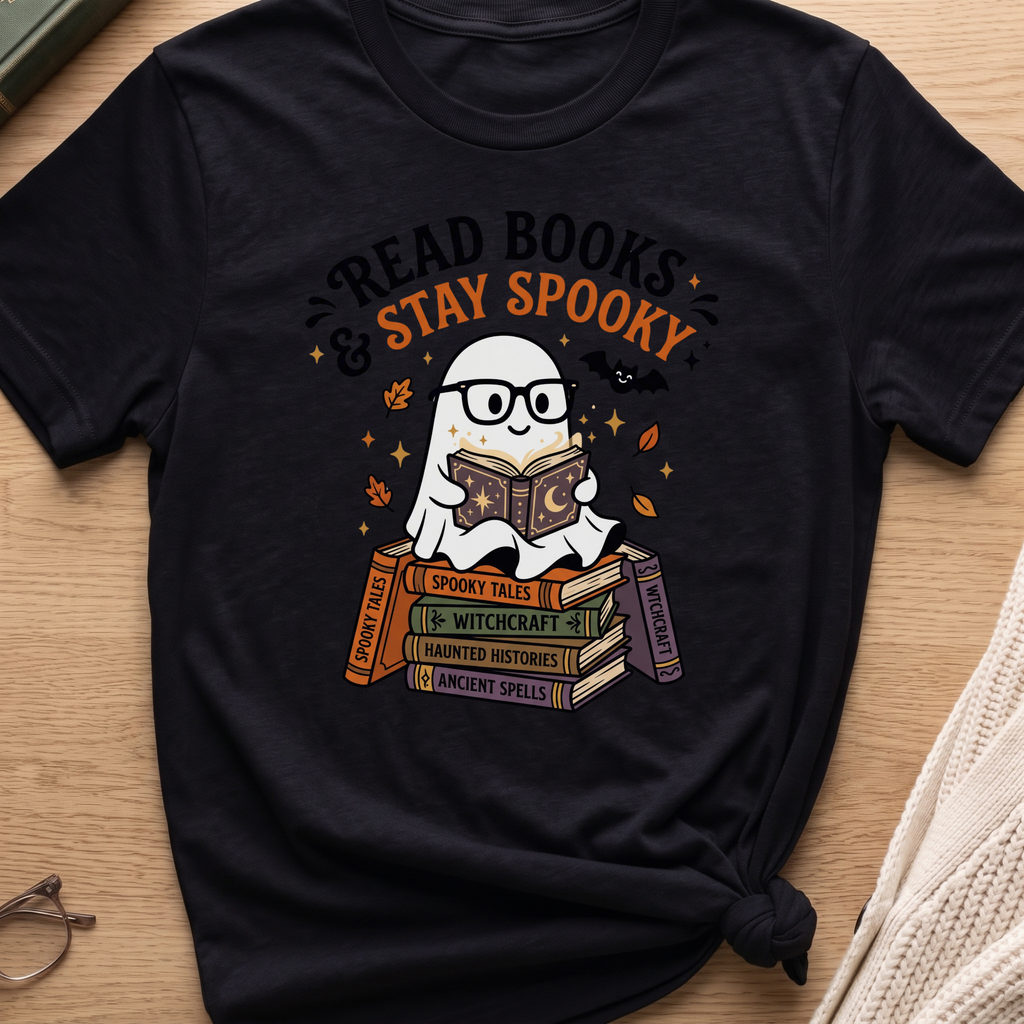 Read Books Stay Spooky T-Shirt