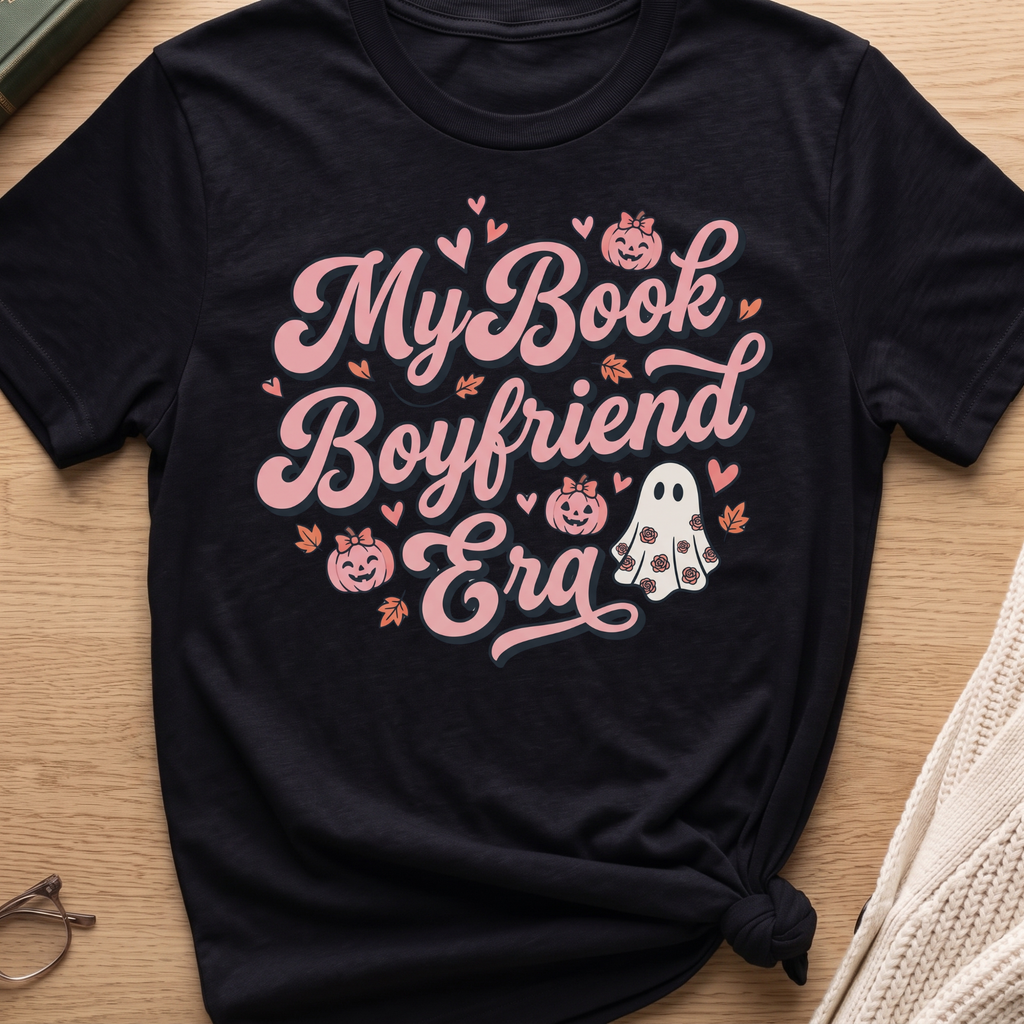 Book Boyfriend Era Halloween T-Shirt