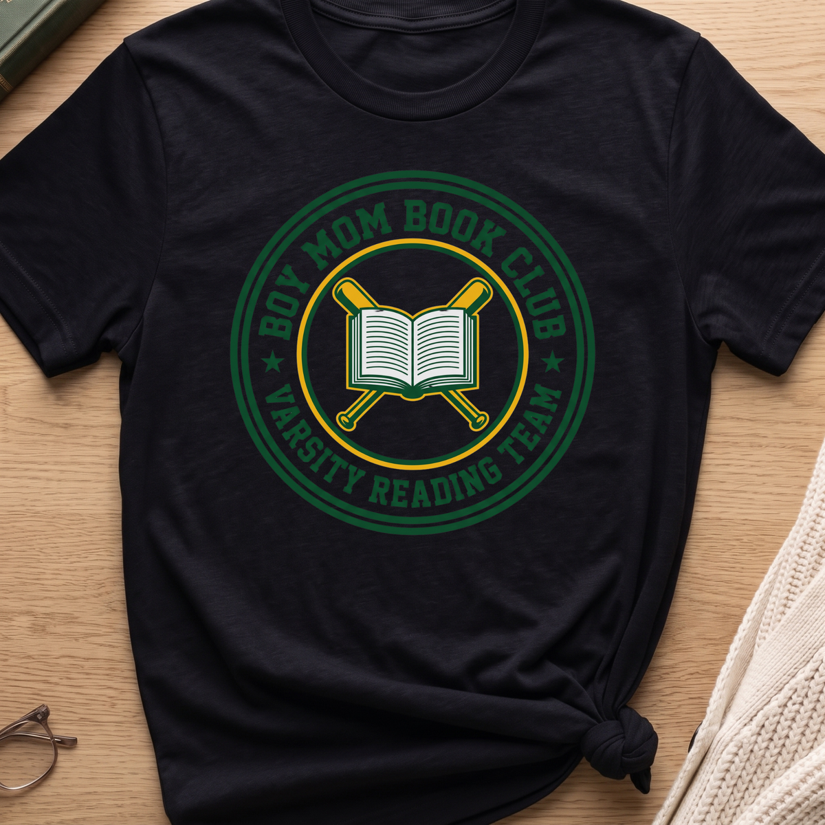 Boy Mom Book Club T-Shirt