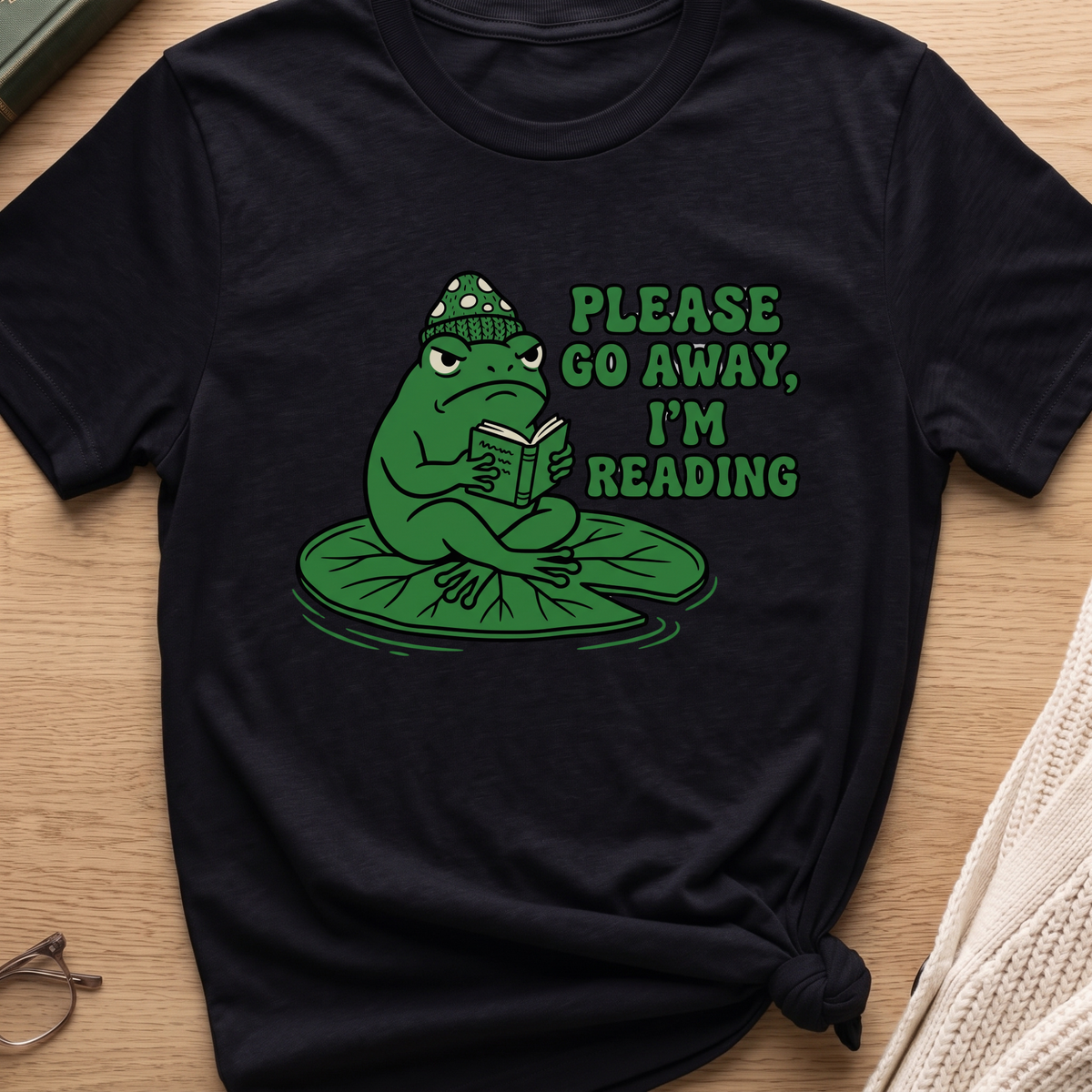 Go Away Frog T-Shirt