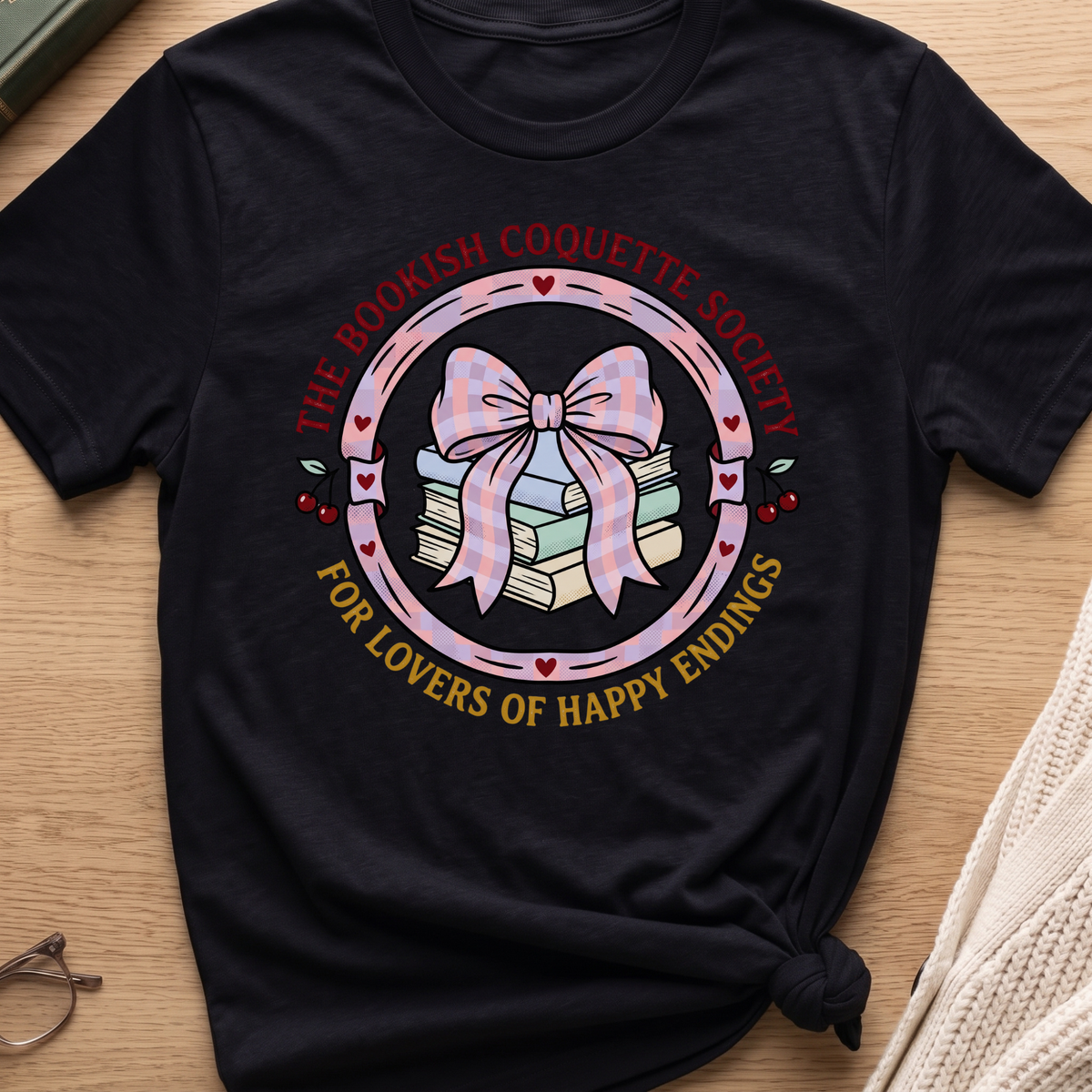 Bookish Coquette T-Shirt