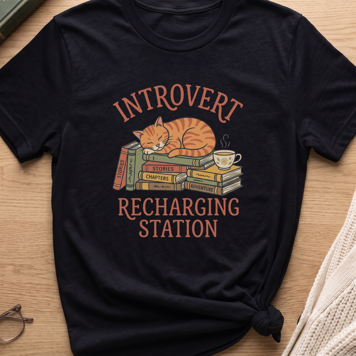 Introvert Cat T-Shirt