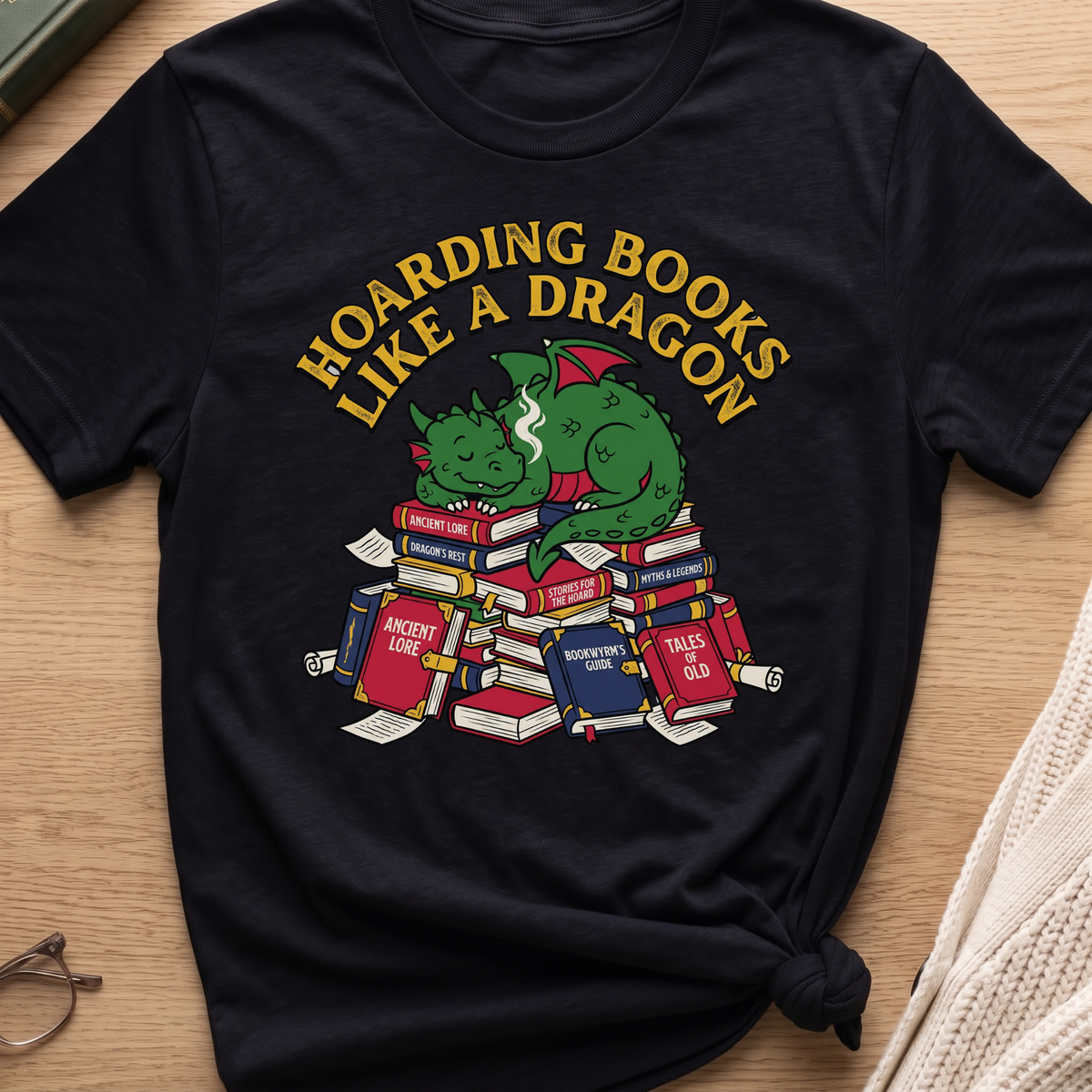 Book Dragon T-Shirt