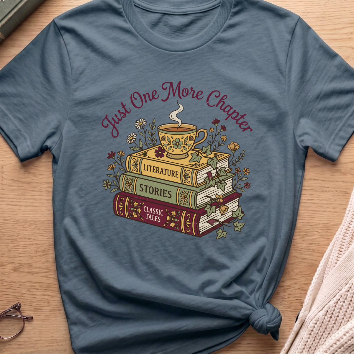 One More Chapter Tea T-Shirt