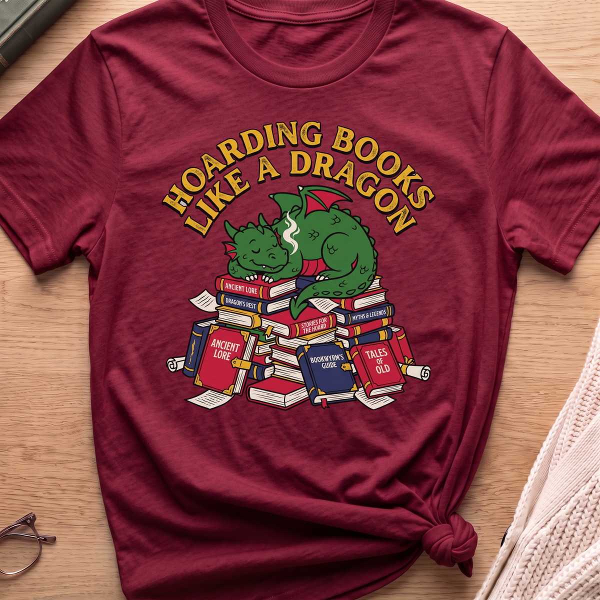 Book Dragon T-Shirt