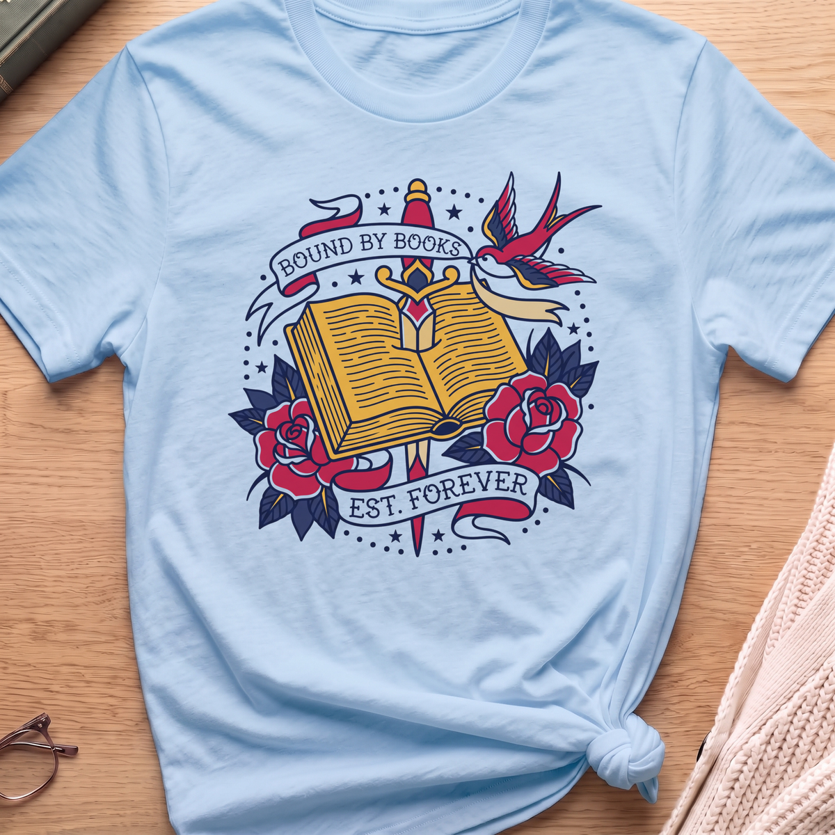 Bound by Books T-Shirt