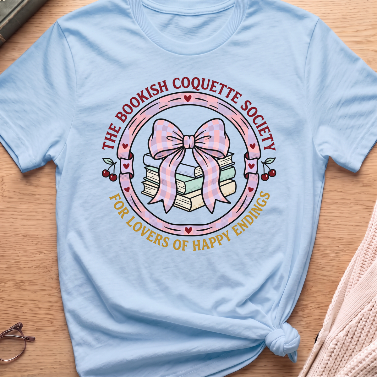 Bookish Coquette T-Shirt