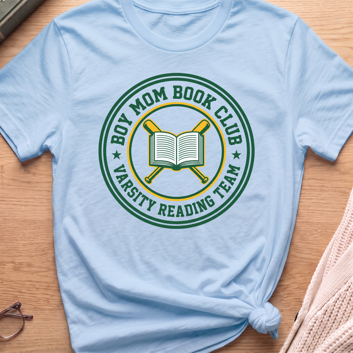 Boy Mom Book Club T-Shirt