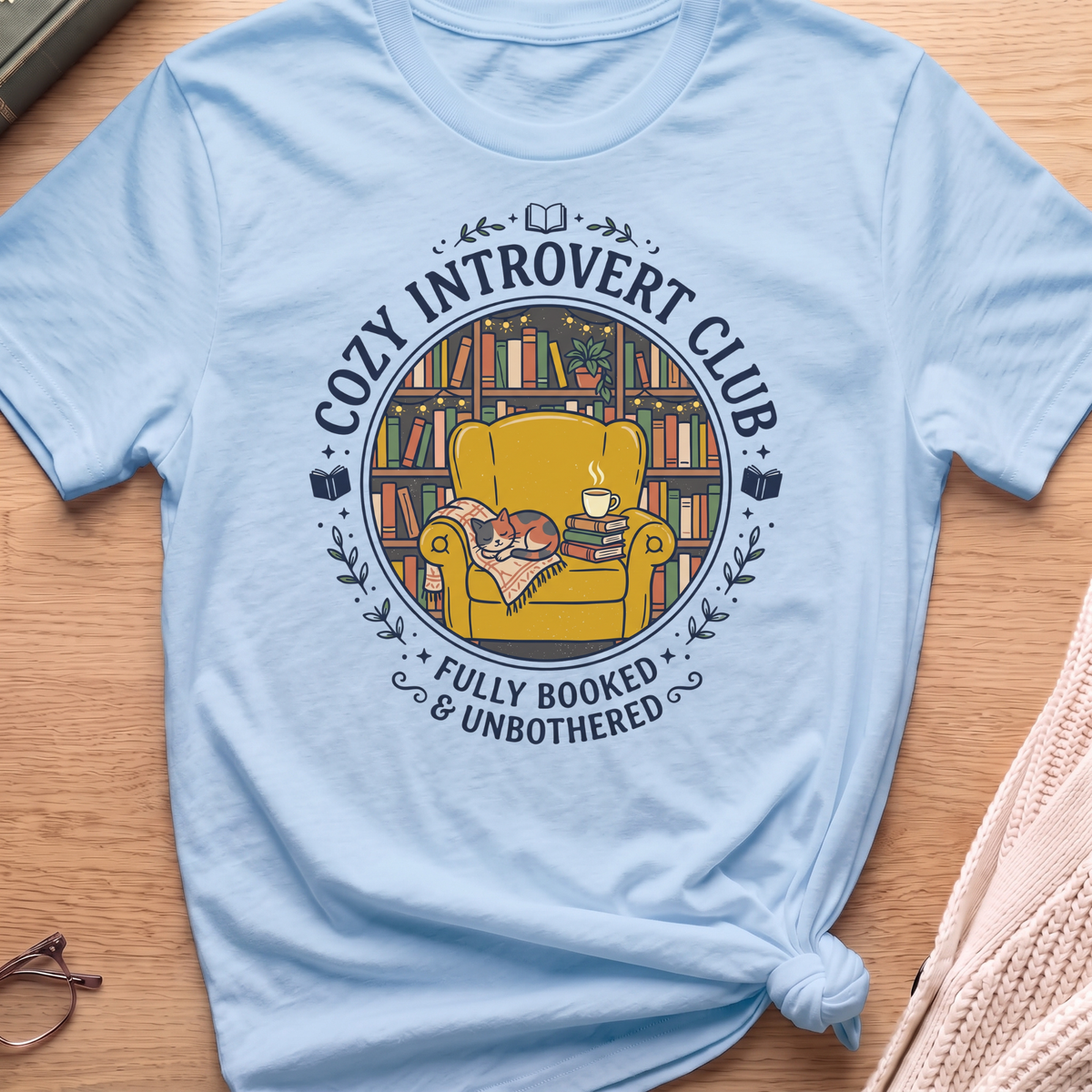 Cozy Introvert Club T-Shirt