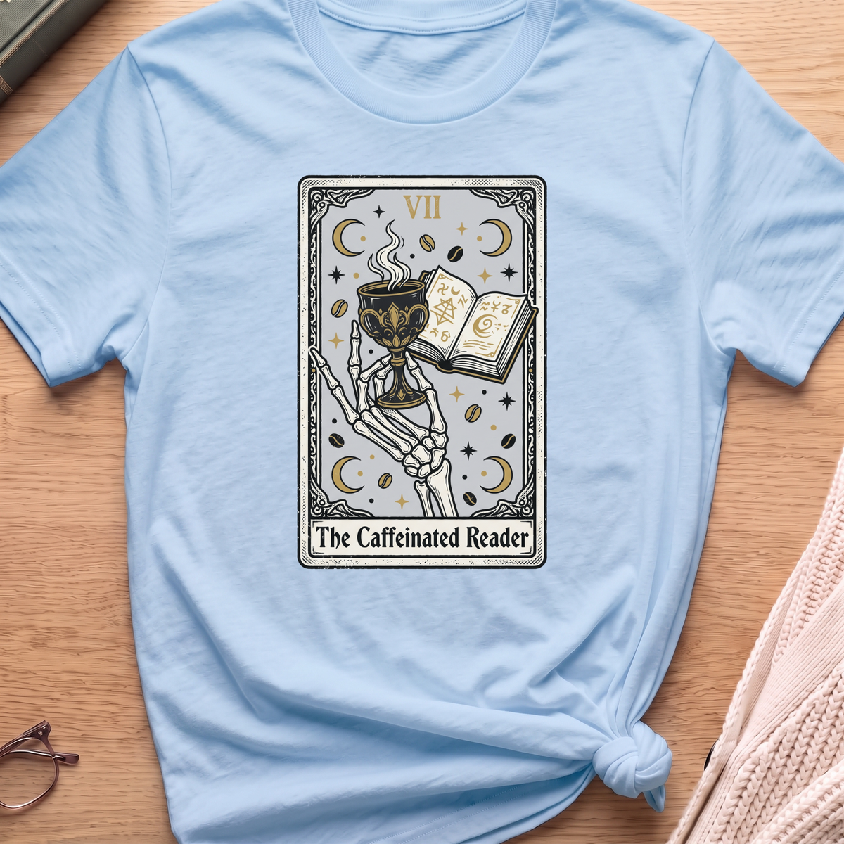 Caffeinated Reader T-Shirt