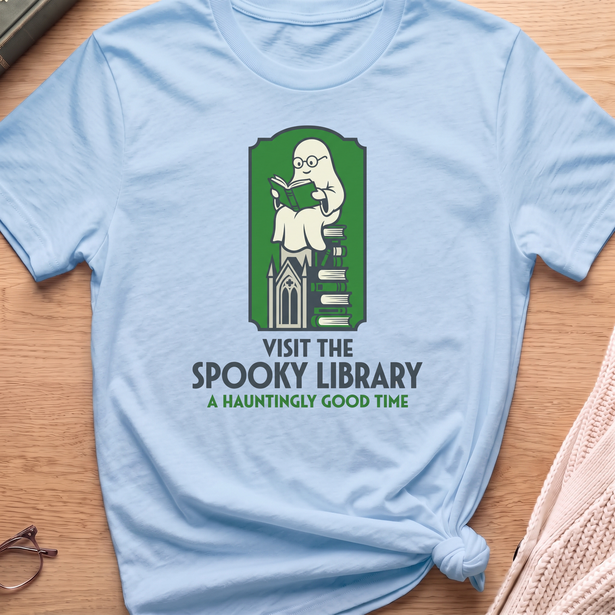Spooky Library T-Shirt