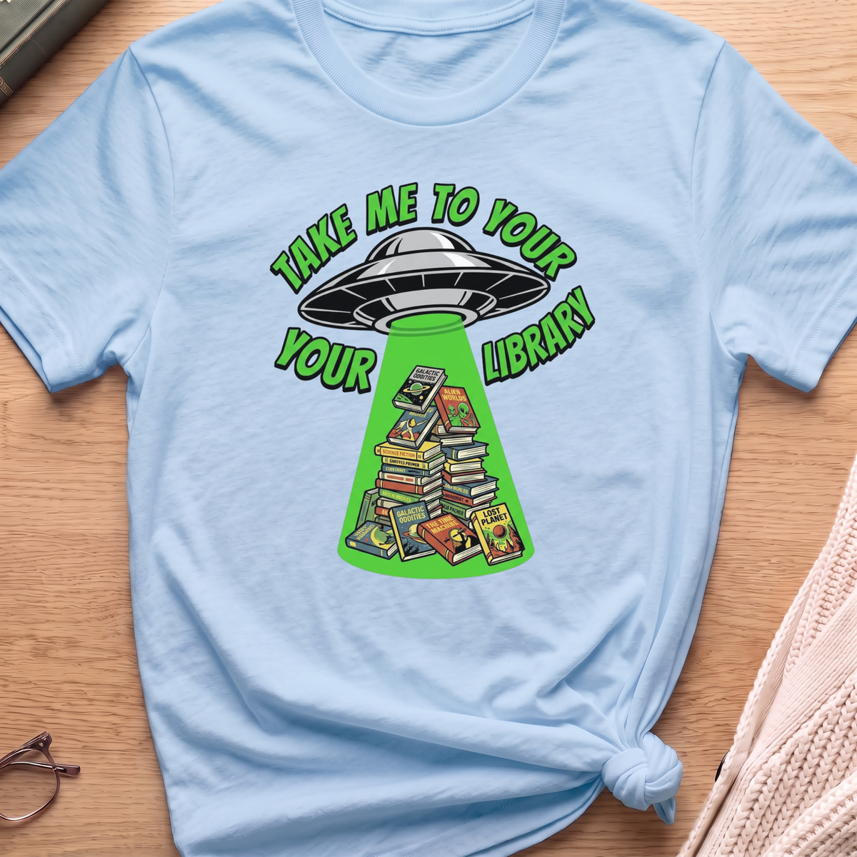 Take me to your Library T-Shirt