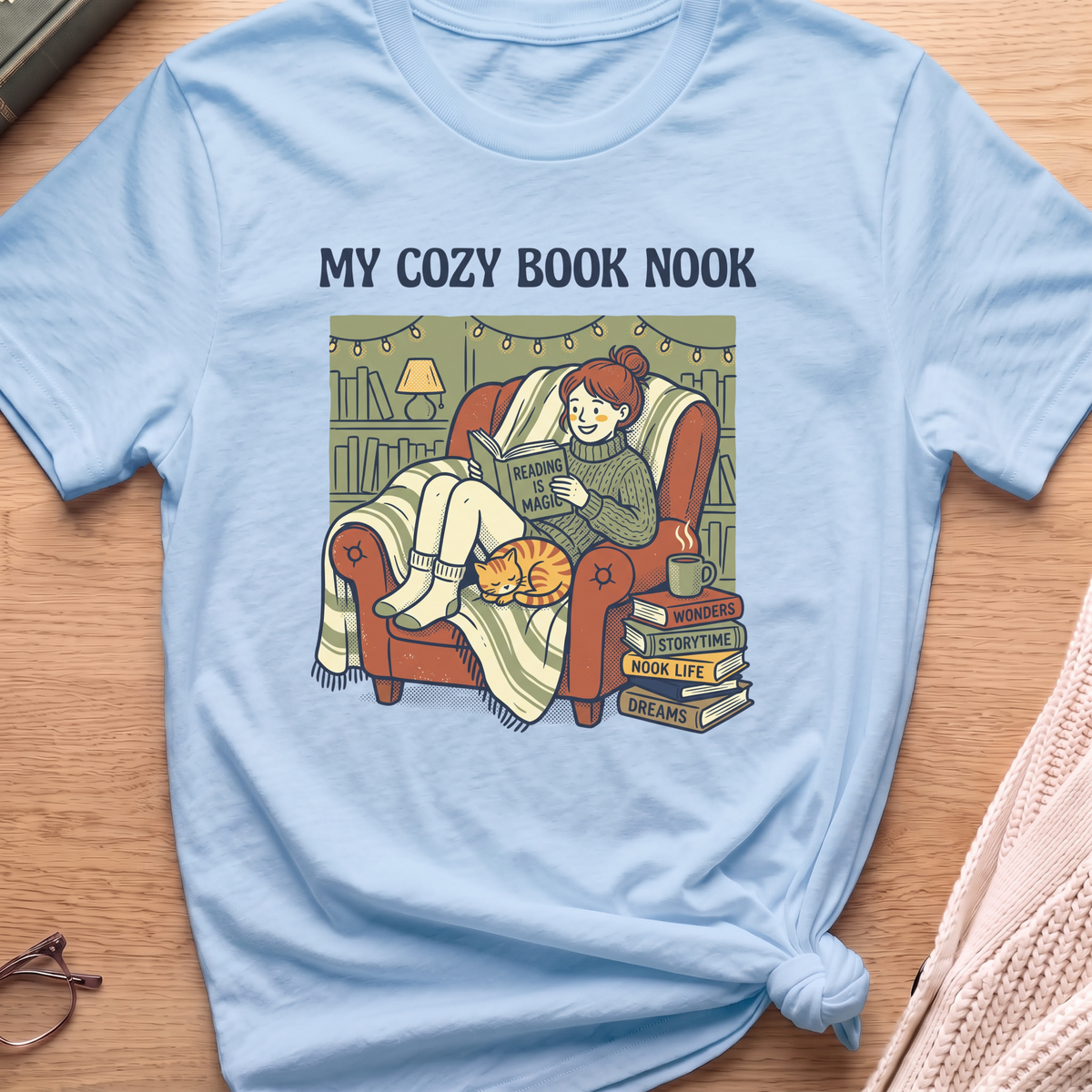 Cozy Book Nook T-Shirt