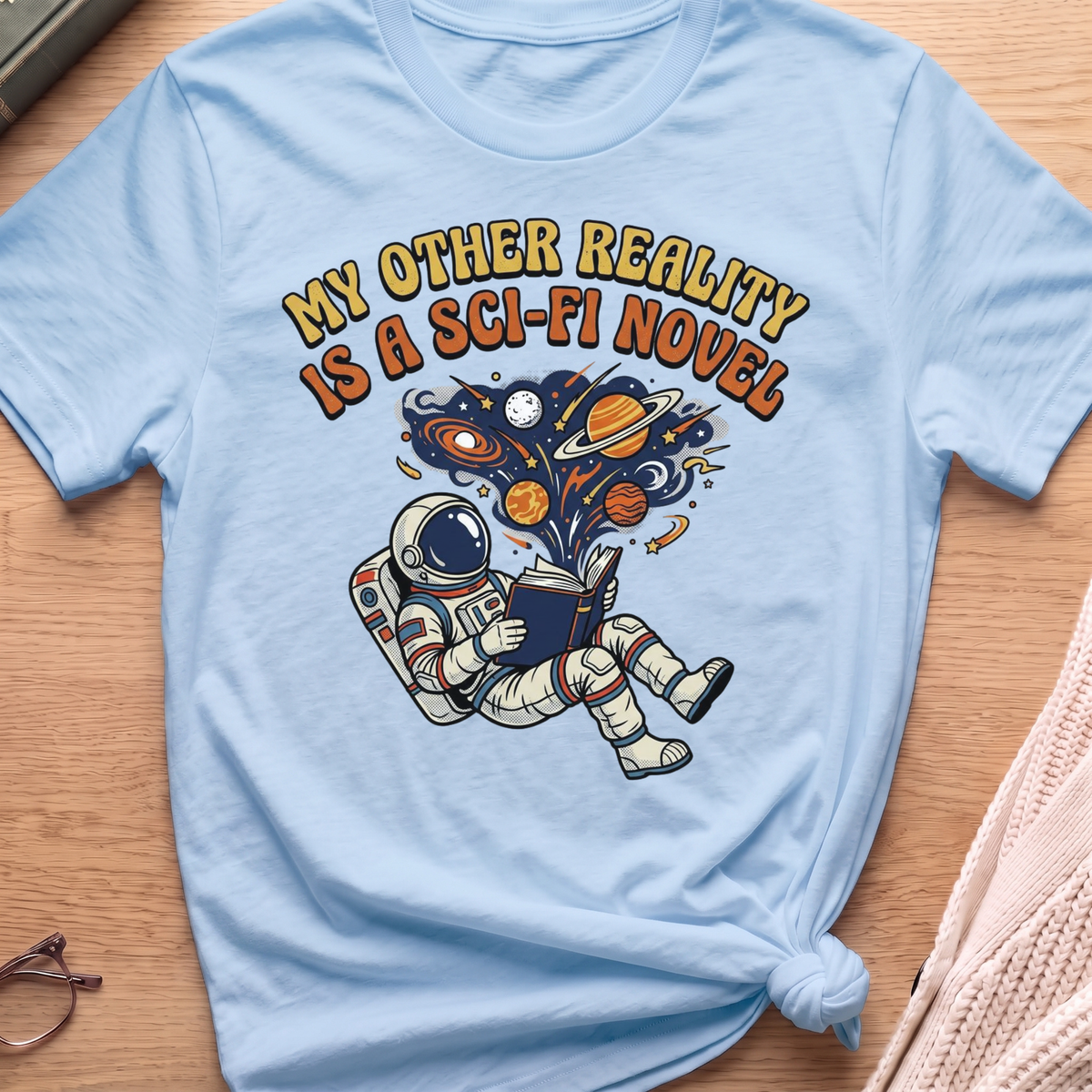 Sci-Fi Novel T-Shirt
