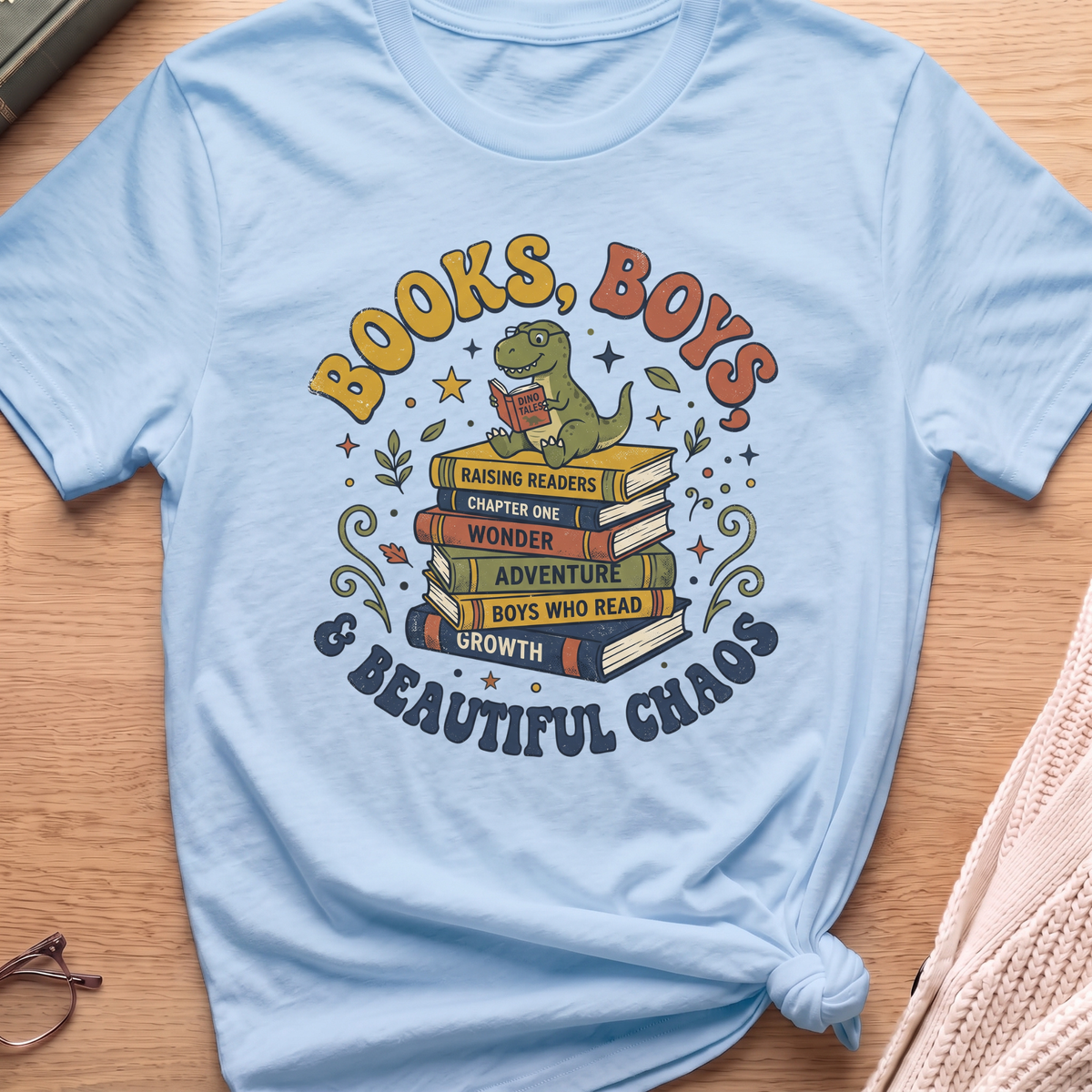 Books and Boys T-Shirt
