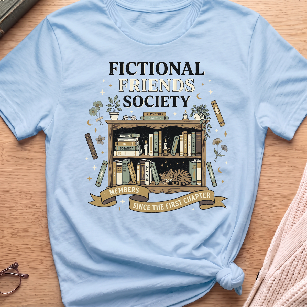 Fictional Friends Society T-Shirt