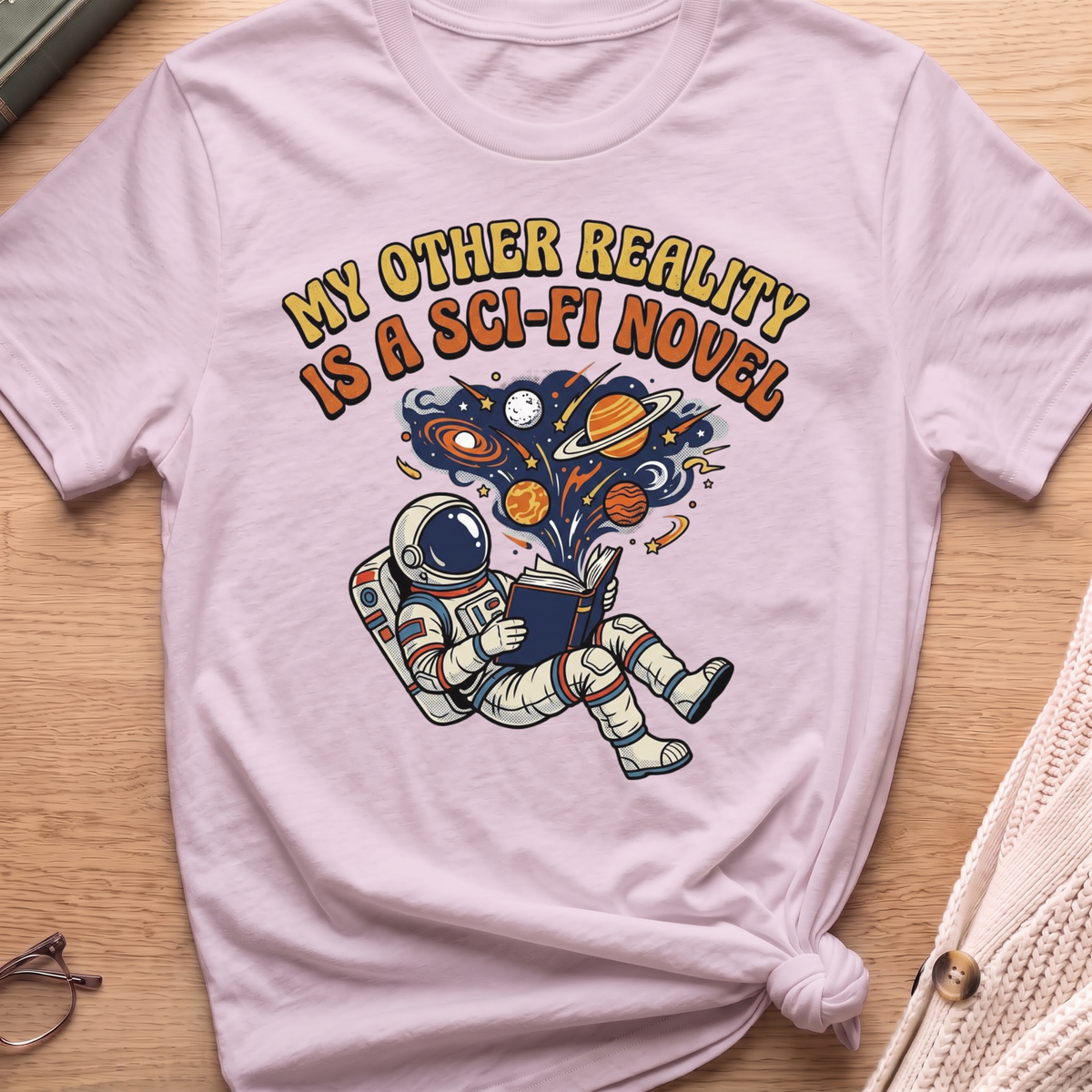 Sci-Fi Novel T-Shirt