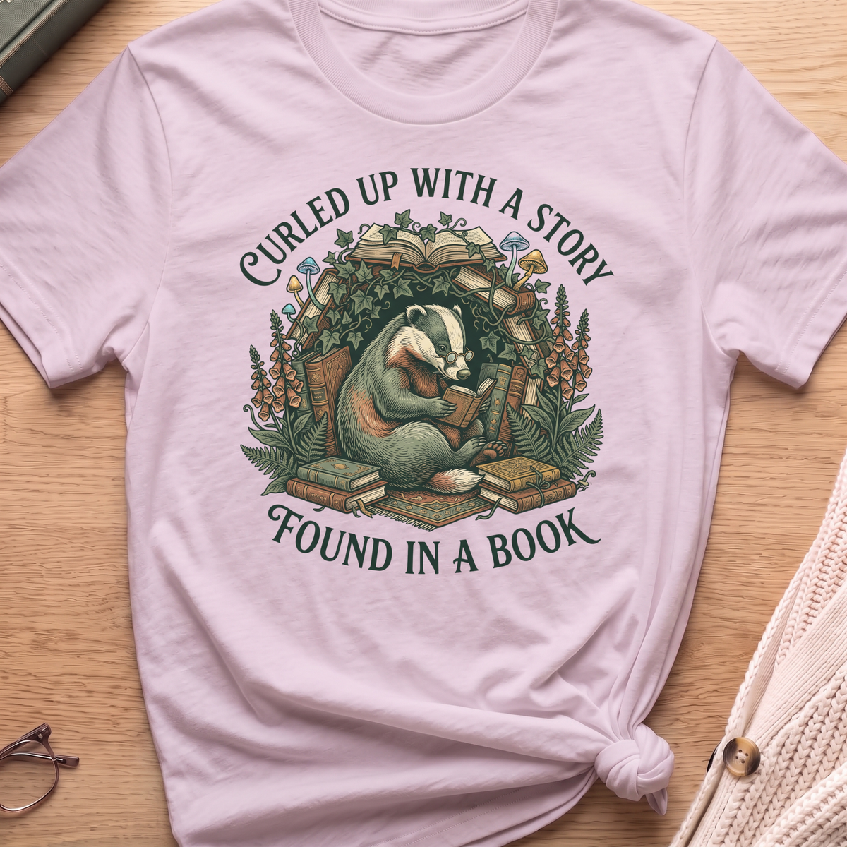 Curled Up T-Shirt