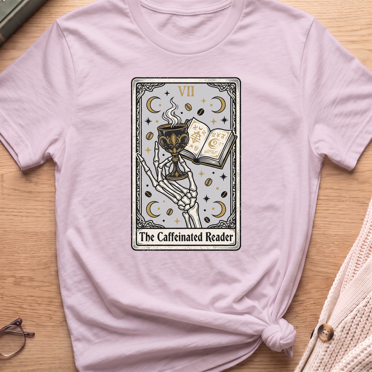 Caffeinated Reader T-Shirt
