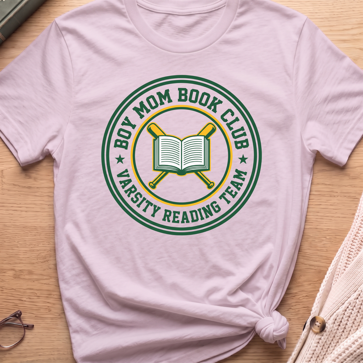 Boy Mom Book Club T-Shirt