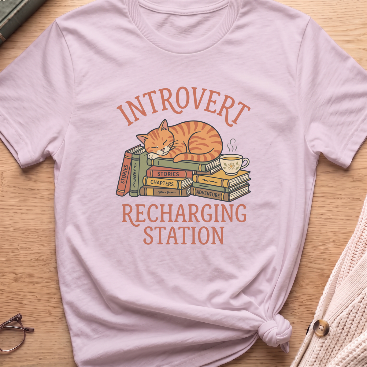 Introvert Cat T-Shirt