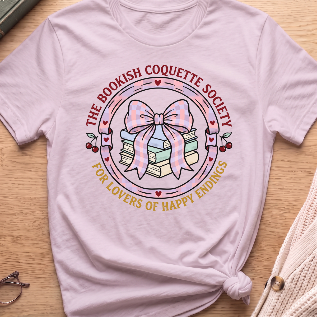 Bookish Coquette T-Shirt