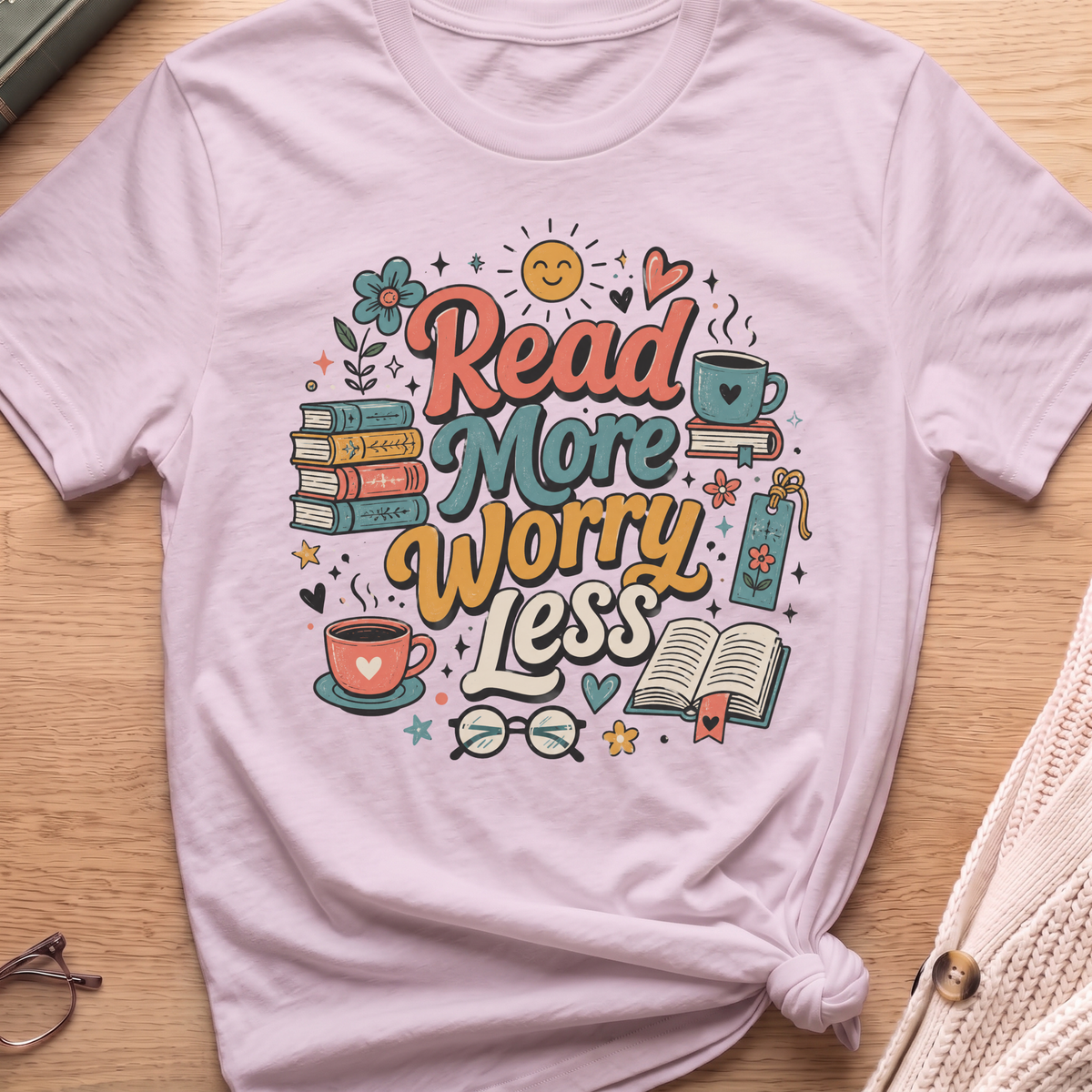 Read More Worry Less T-Shirt