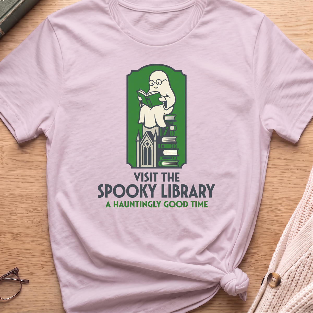 Spooky Library T-Shirt
