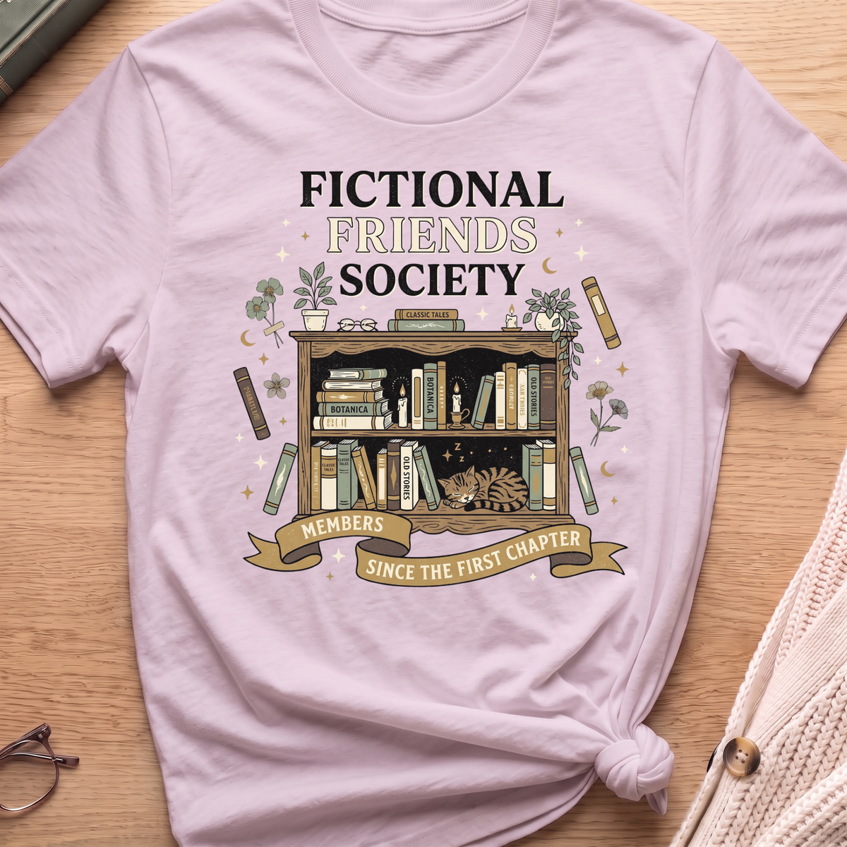 Fictional Friends Society T-Shirt