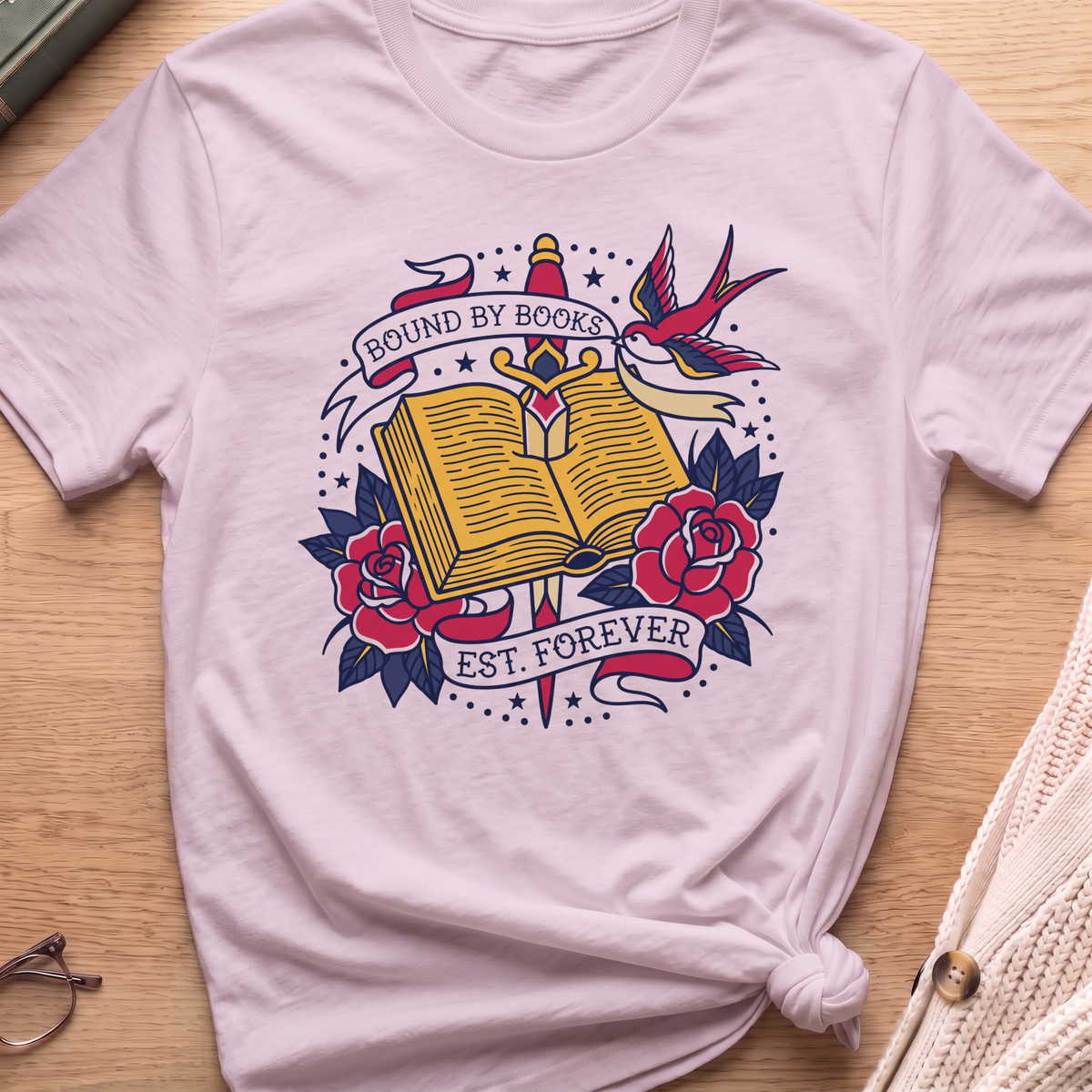 Bound by Books T-Shirt