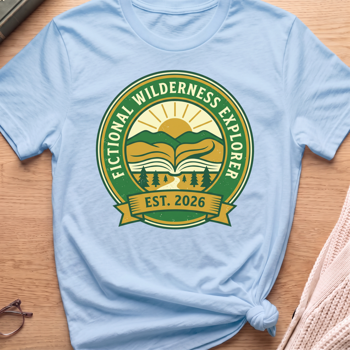 Fictional Wilderness Explorer T-Shirt