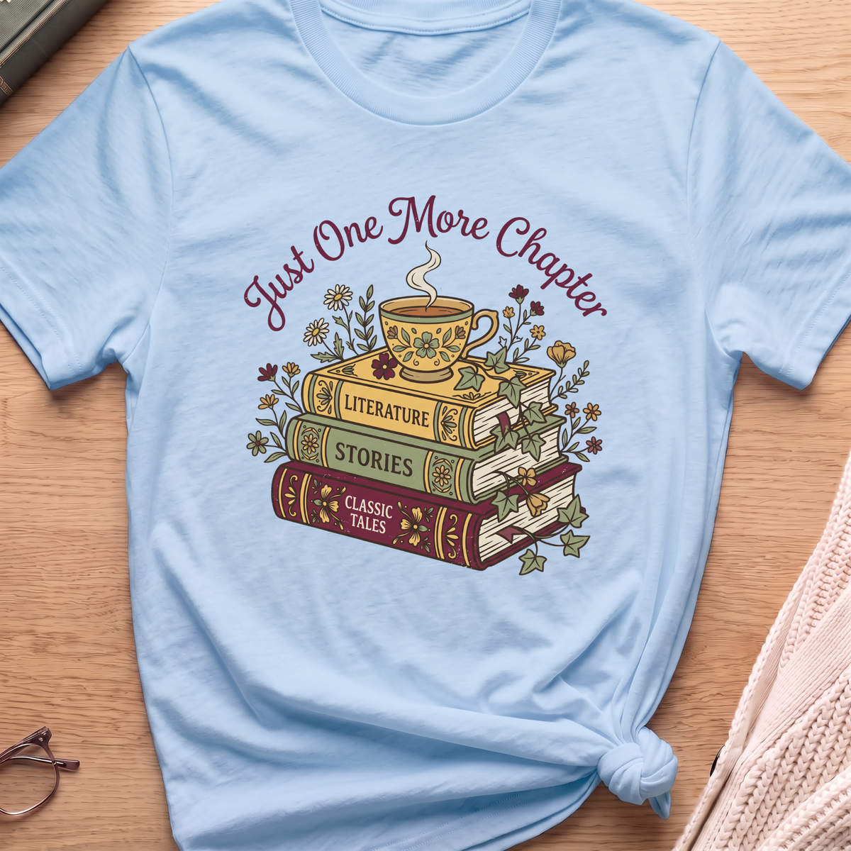 One More Chapter Tea T-Shirt