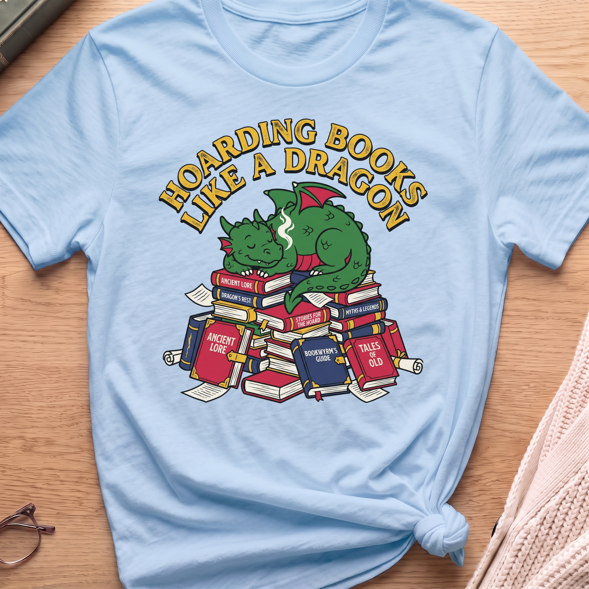 Book Dragon T-Shirt