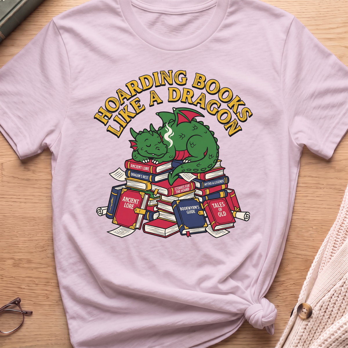Book Dragon T-Shirt