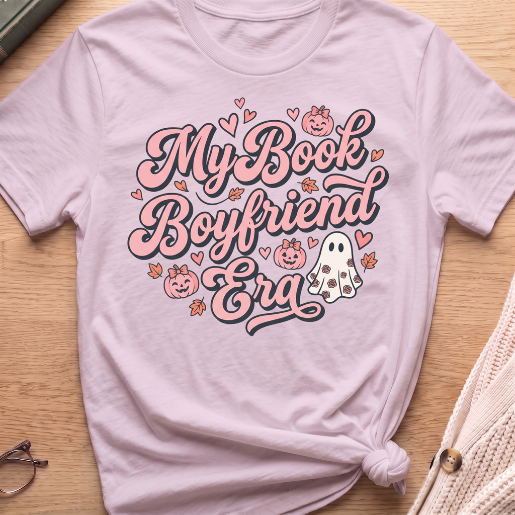 Book Boyfriend Era Halloween T-Shirt