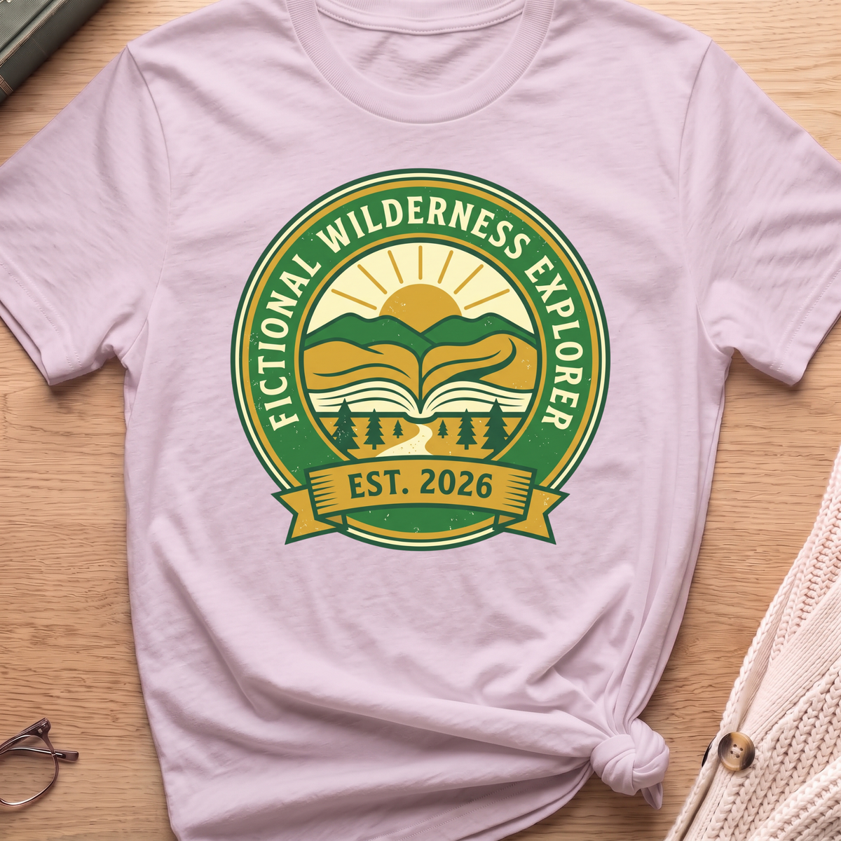 Fictional Wilderness Explorer T-Shirt