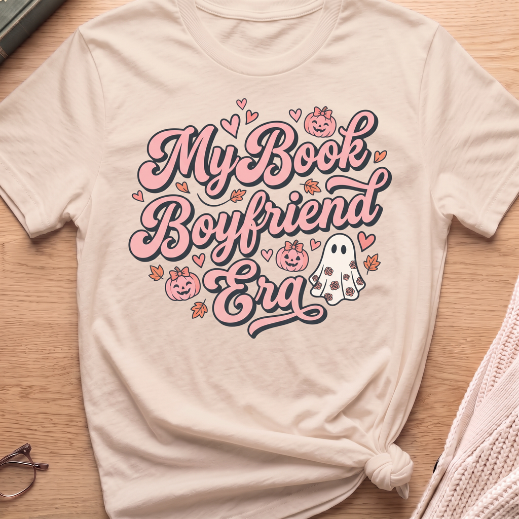 Book Boyfriend Era Halloween T-Shirt