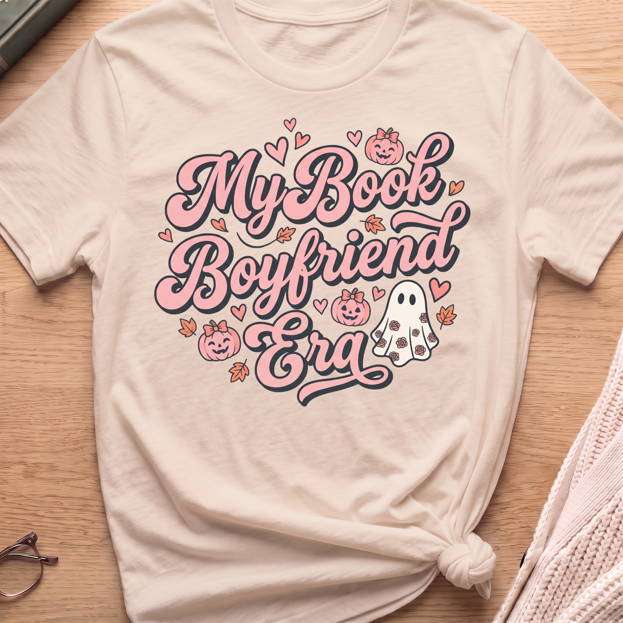 Book Boyfriend Era Halloween T-Shirt