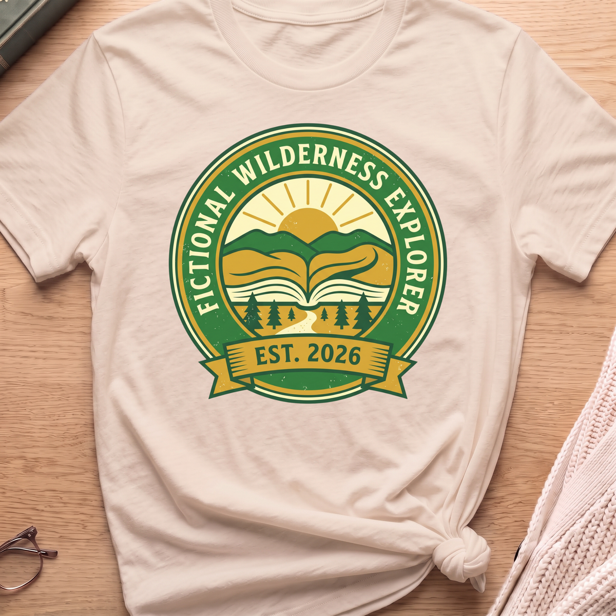 Fictional Wilderness Explorer T-Shirt